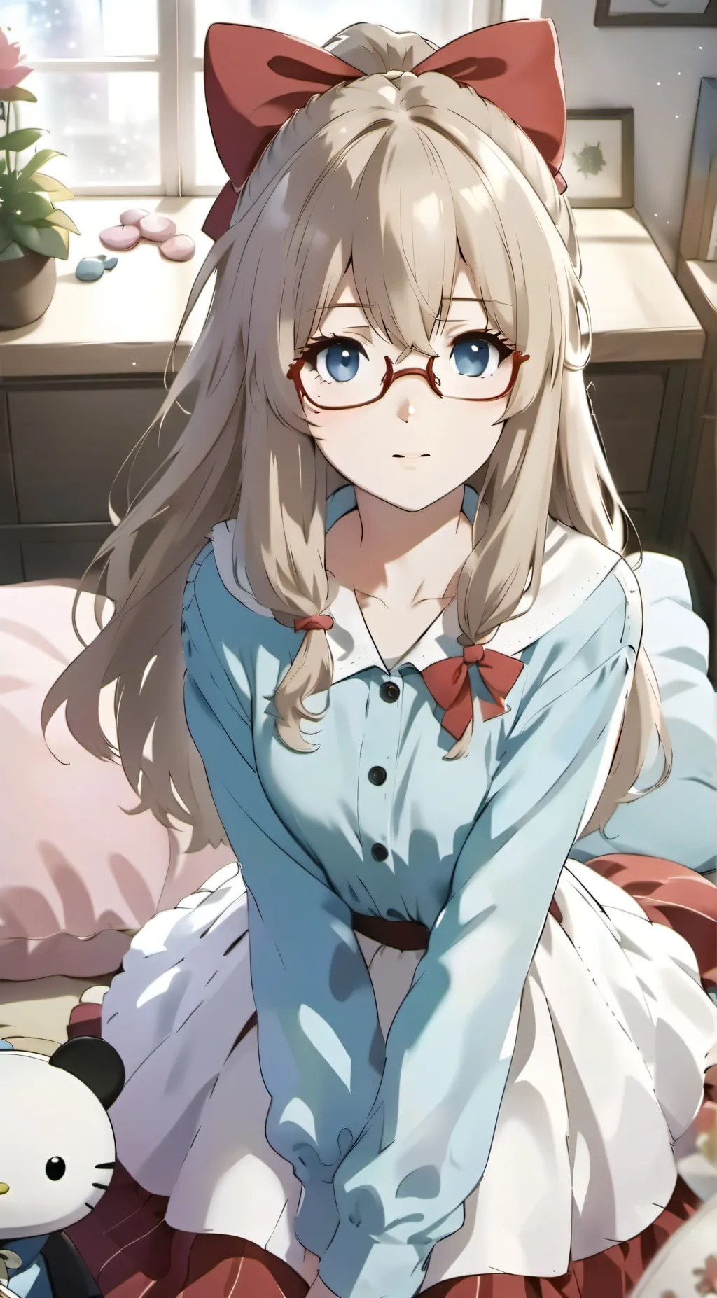 ai character: april background