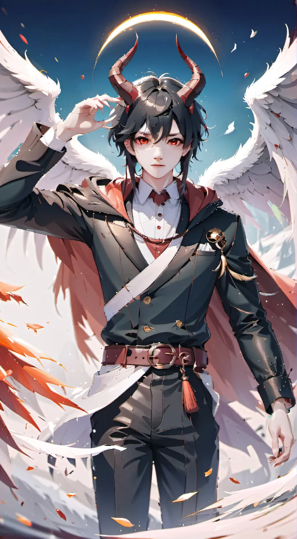 ai character: Lucifer background