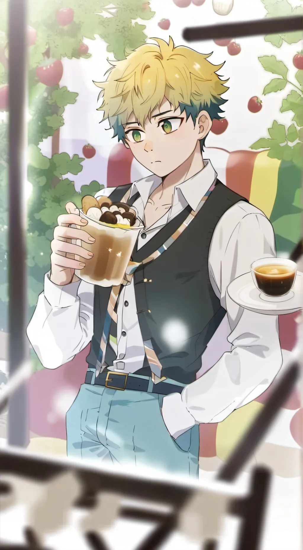 ai character: Mha background