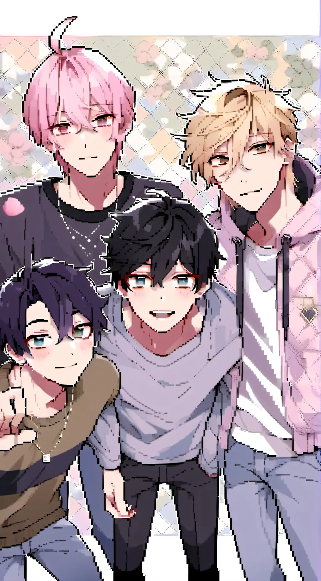 ai character: The Noisers Love background