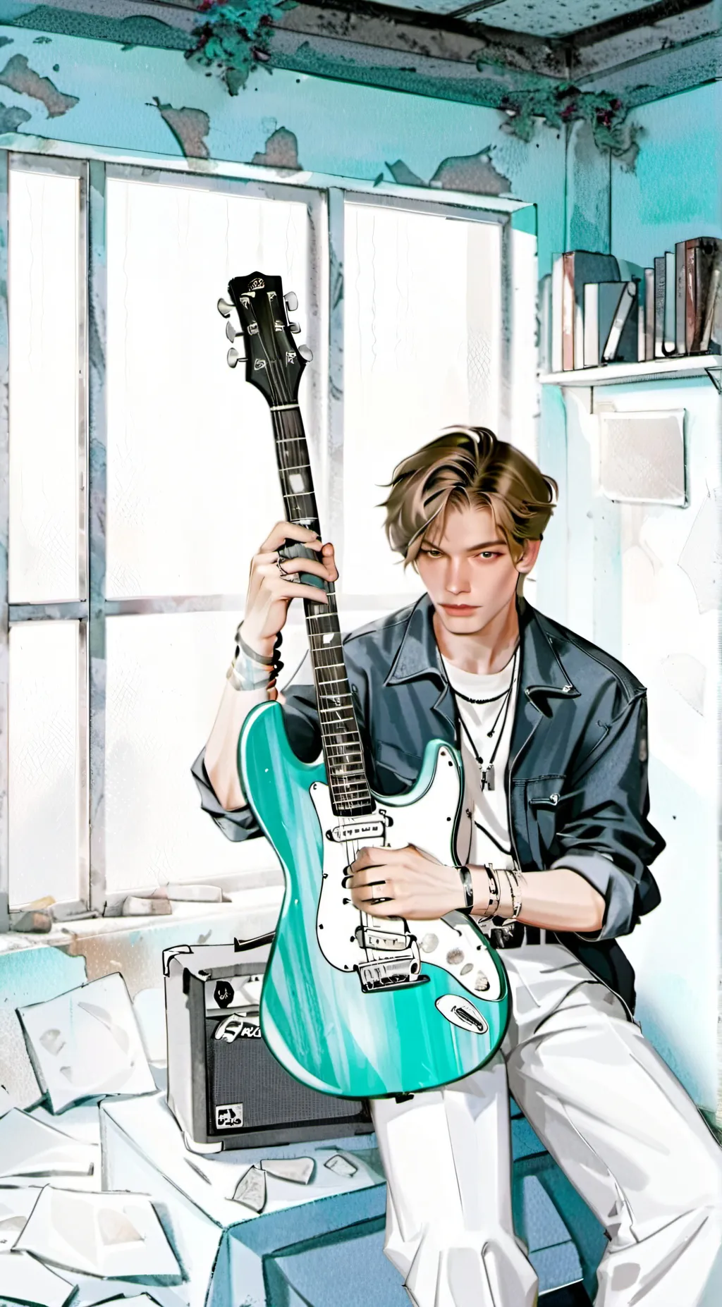 ai character: Nick  background