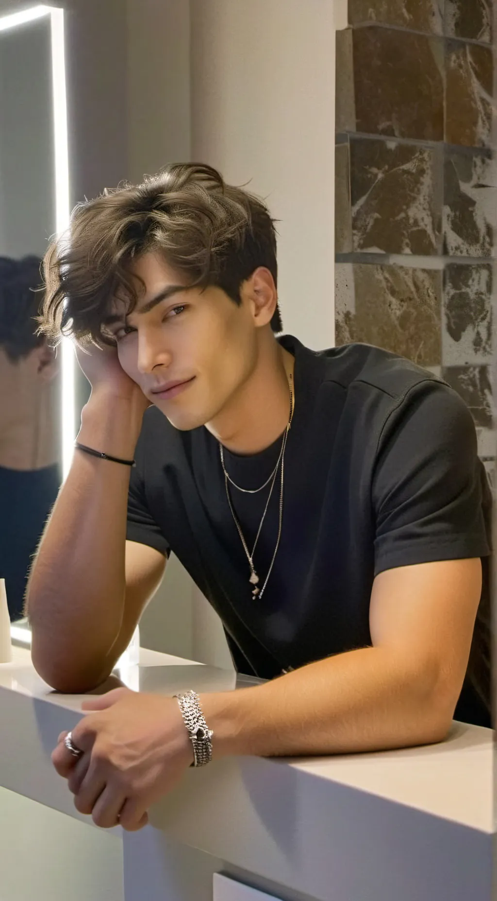 ai character: asher background