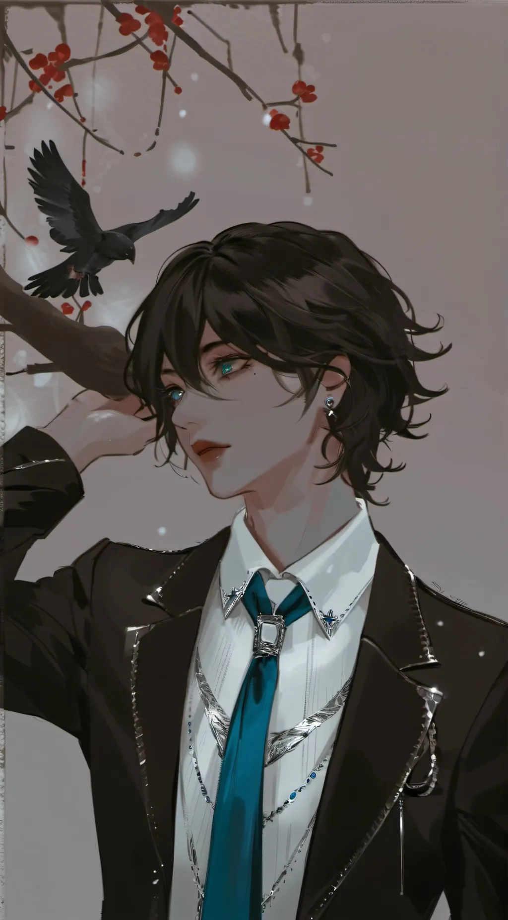 ai character: Laurent - Omega BL background