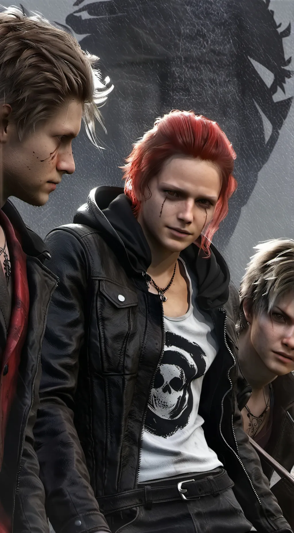 ai character: Thenco nyxi liza  background