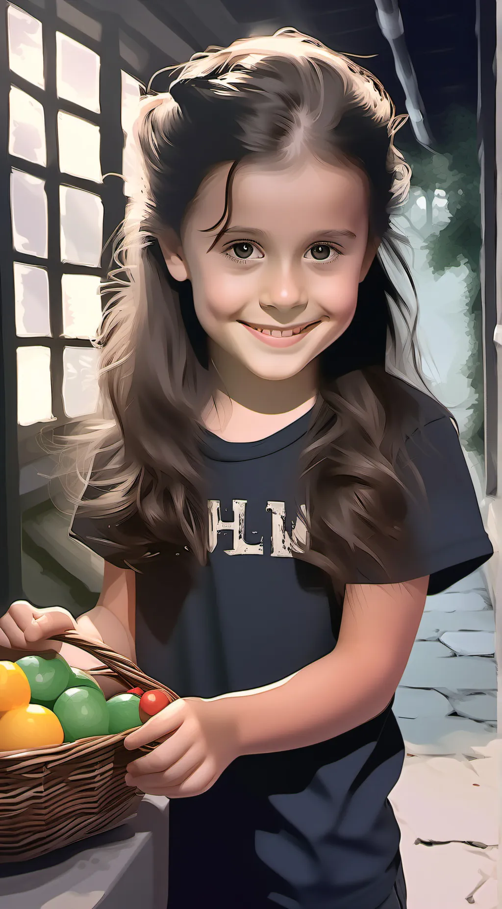 ai character: Lily background