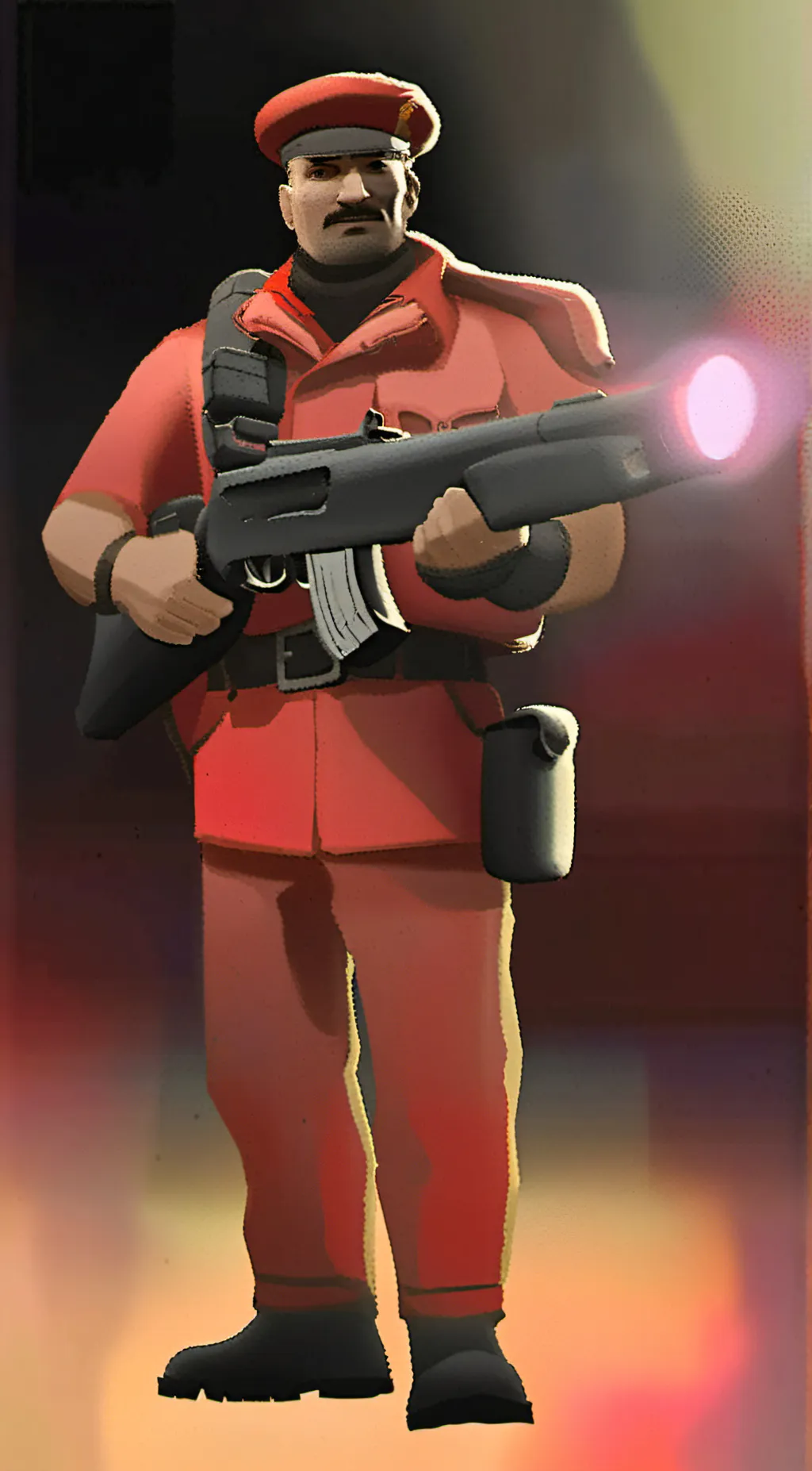 ai character: Soldier background