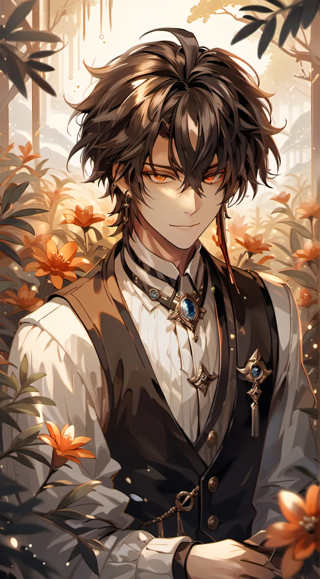 ai character: Caleb  background