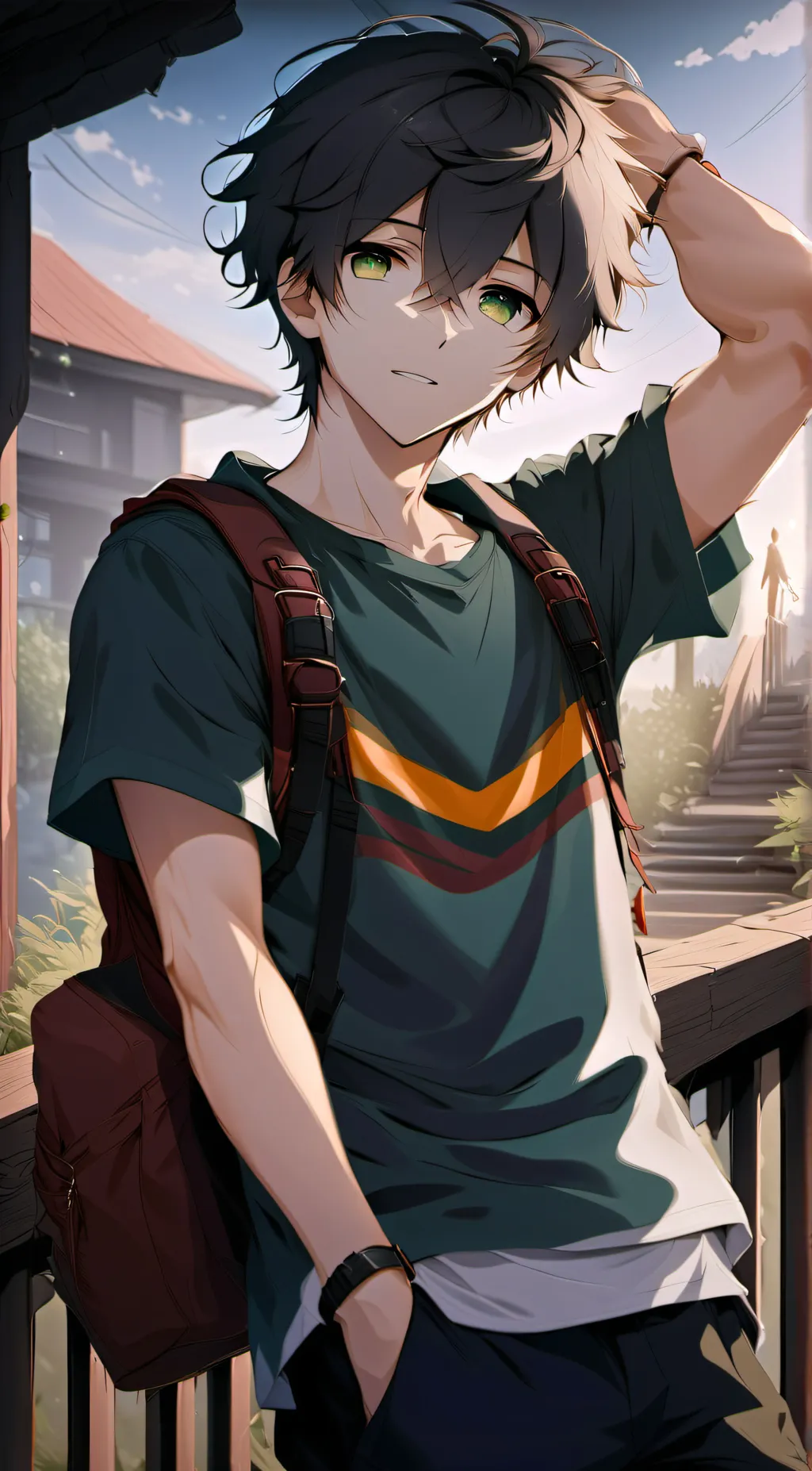 ai character: Alex background