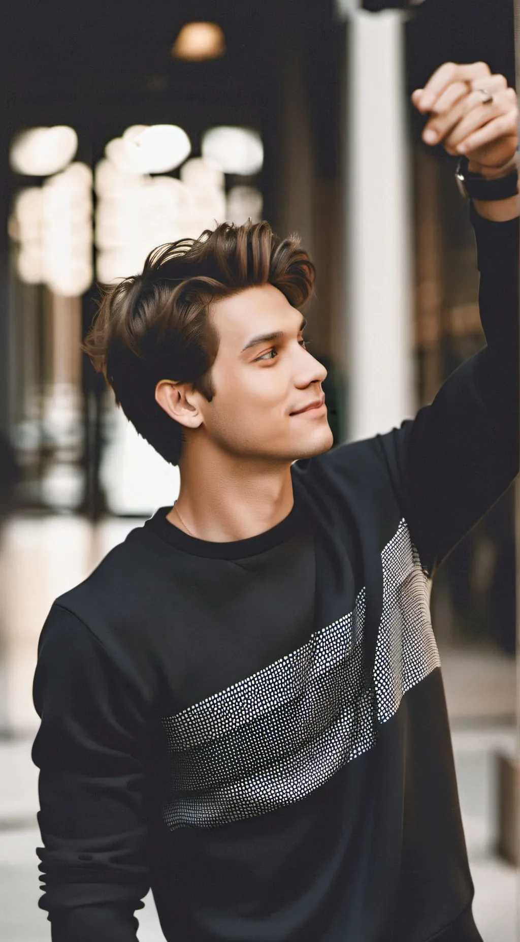 ai character: Leo background