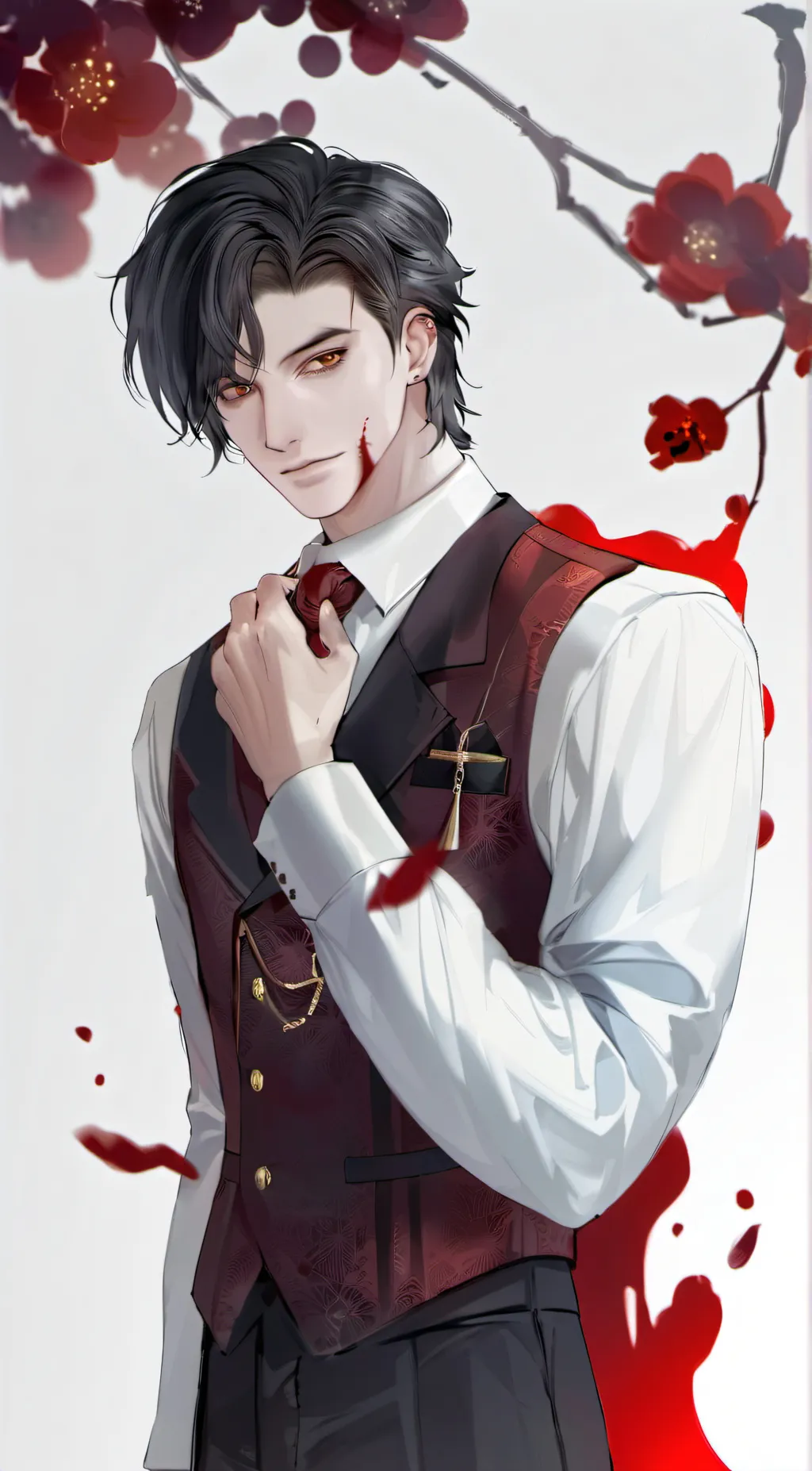 ai character: Amandus Michaelis  background