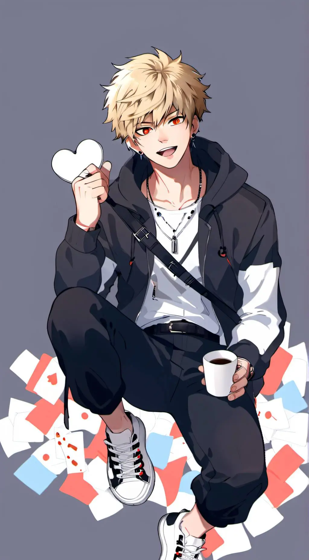 ai character: Bakugo background