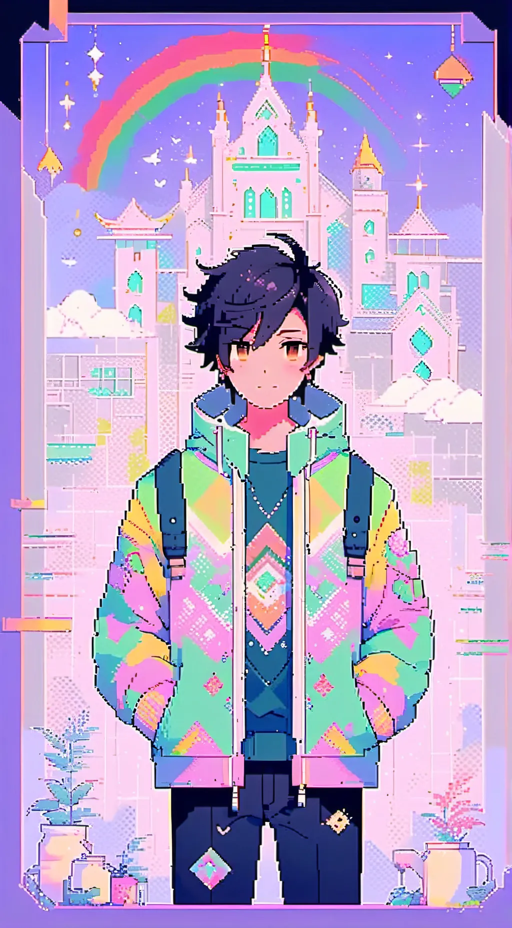 ai character: Aaron background