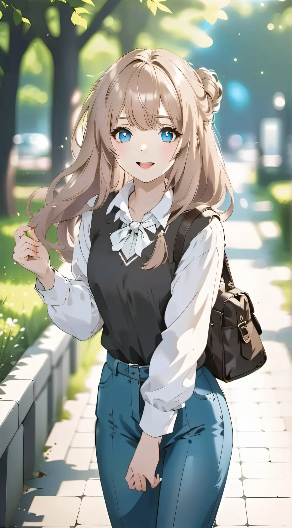 ai character: Jessie  background