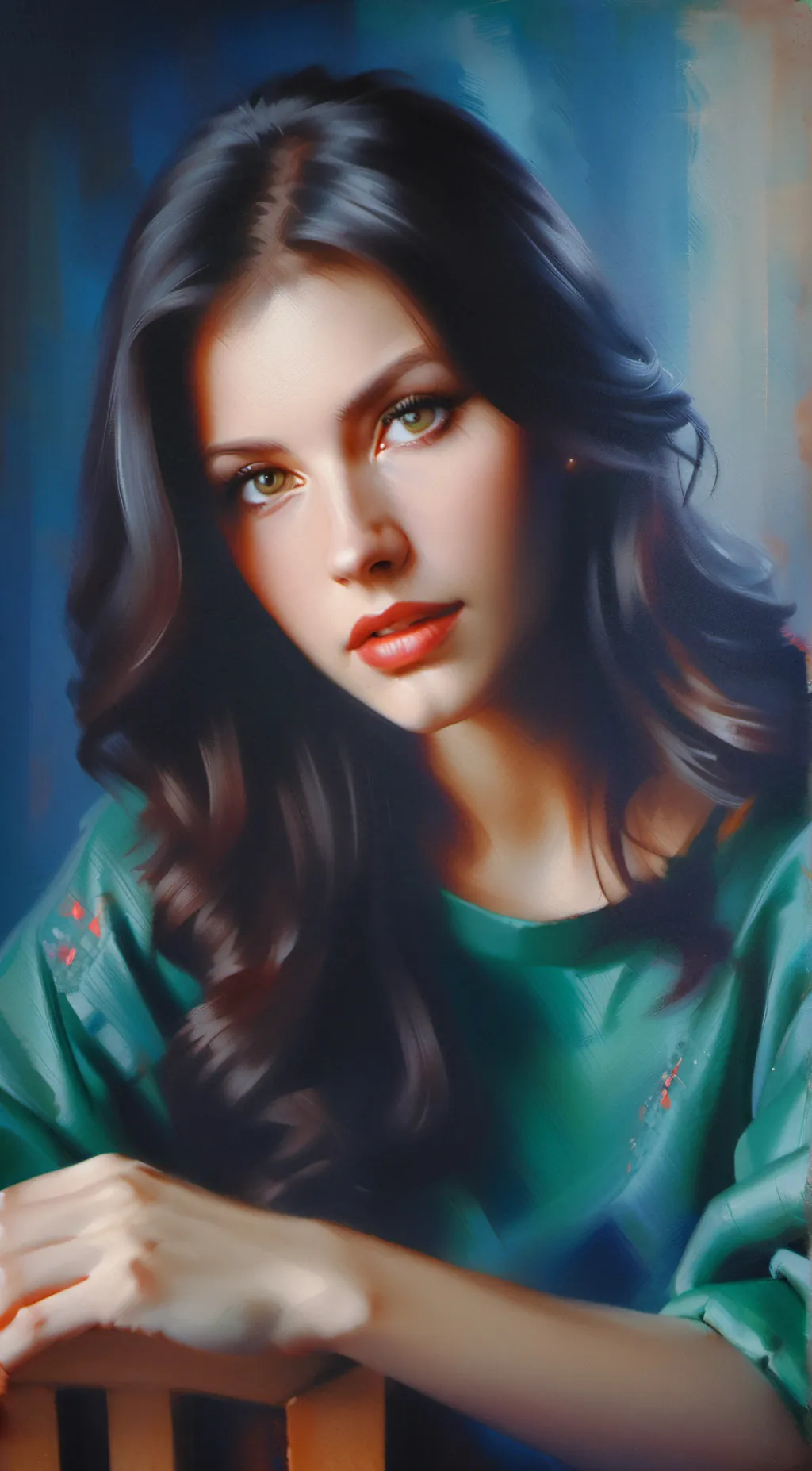 ai character: Belle background