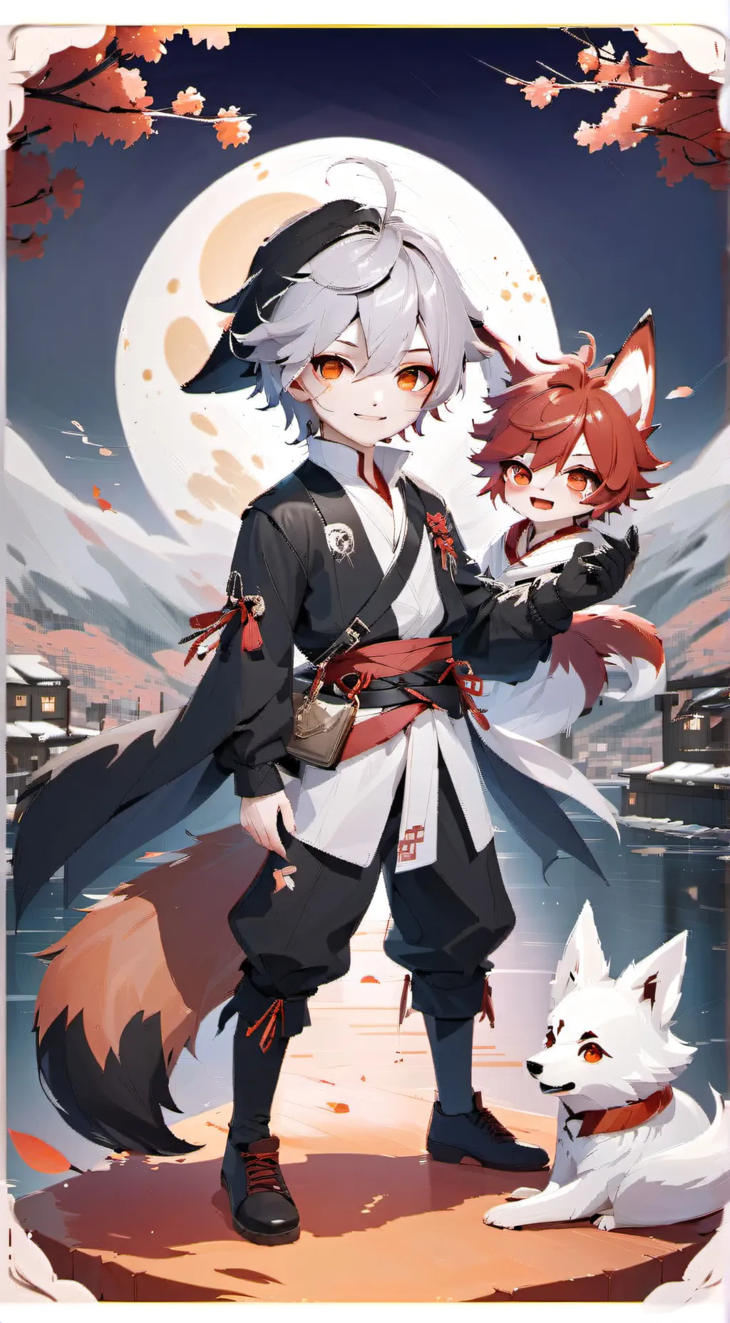 ai character: Shiko aynamaki background