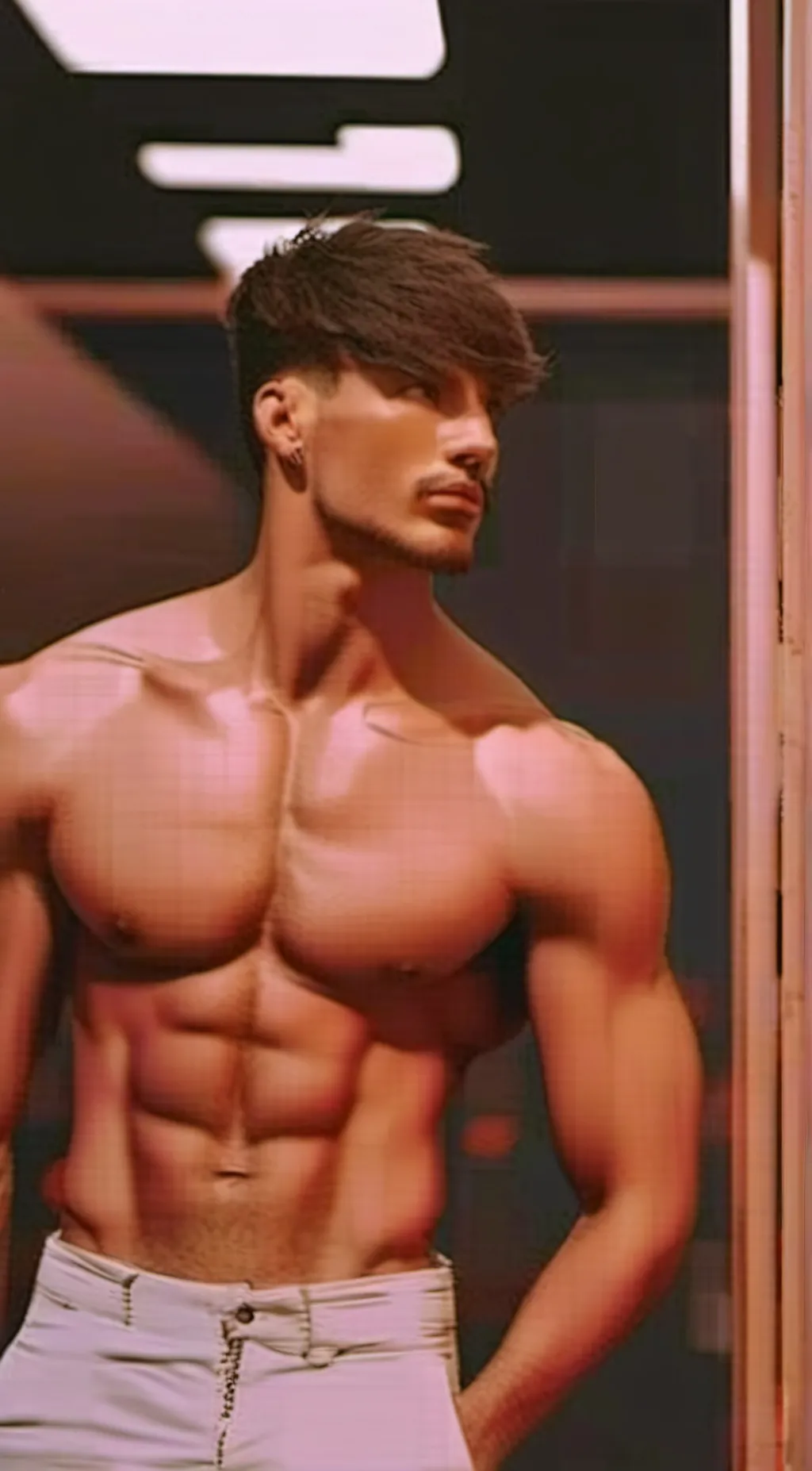 ai character: nidal wonder  background