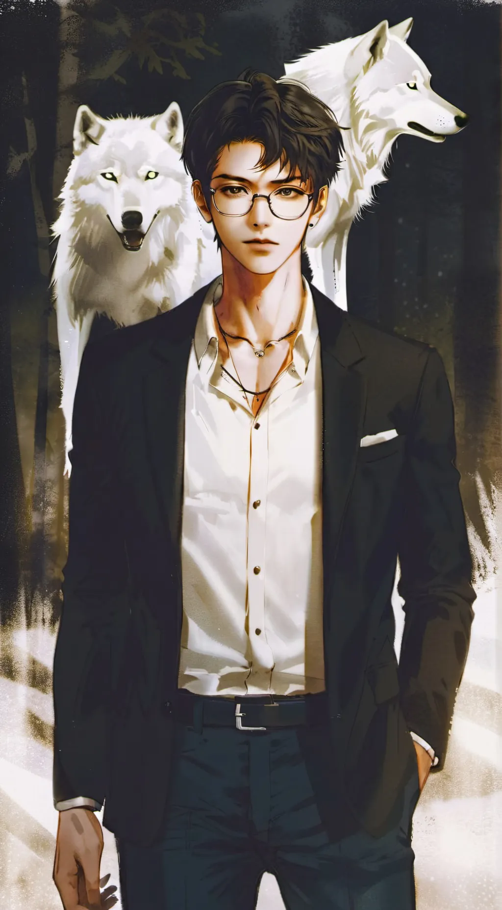 ai character: axel background