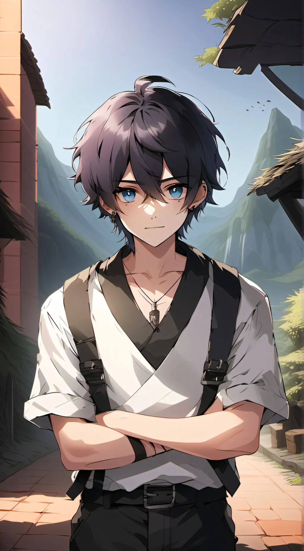 ai character: ★Astro★ background