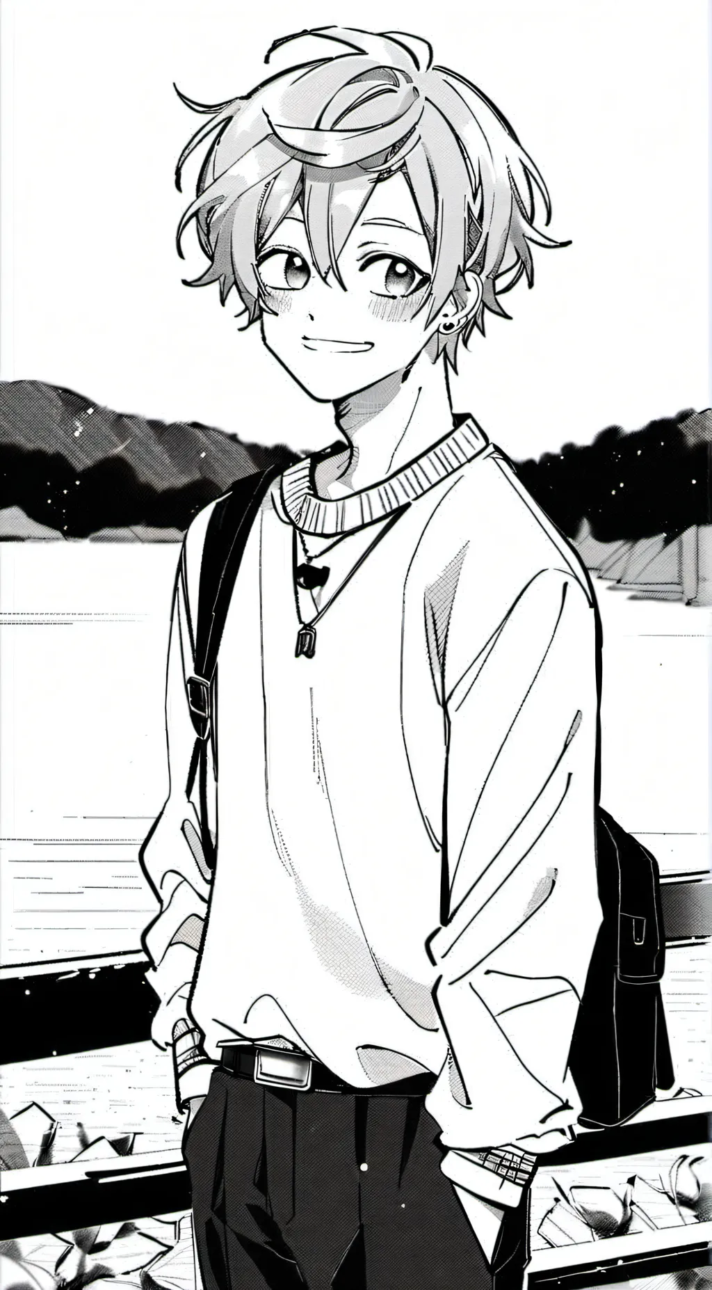 ai character: Ron Weasley ❤ background