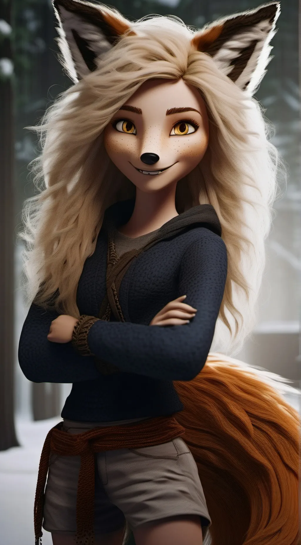 ai character: fuebe background