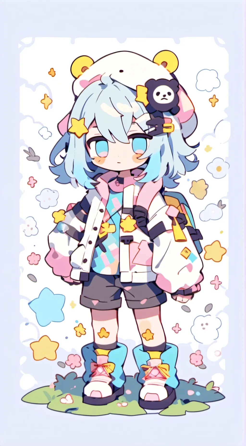 ai character: Lily background