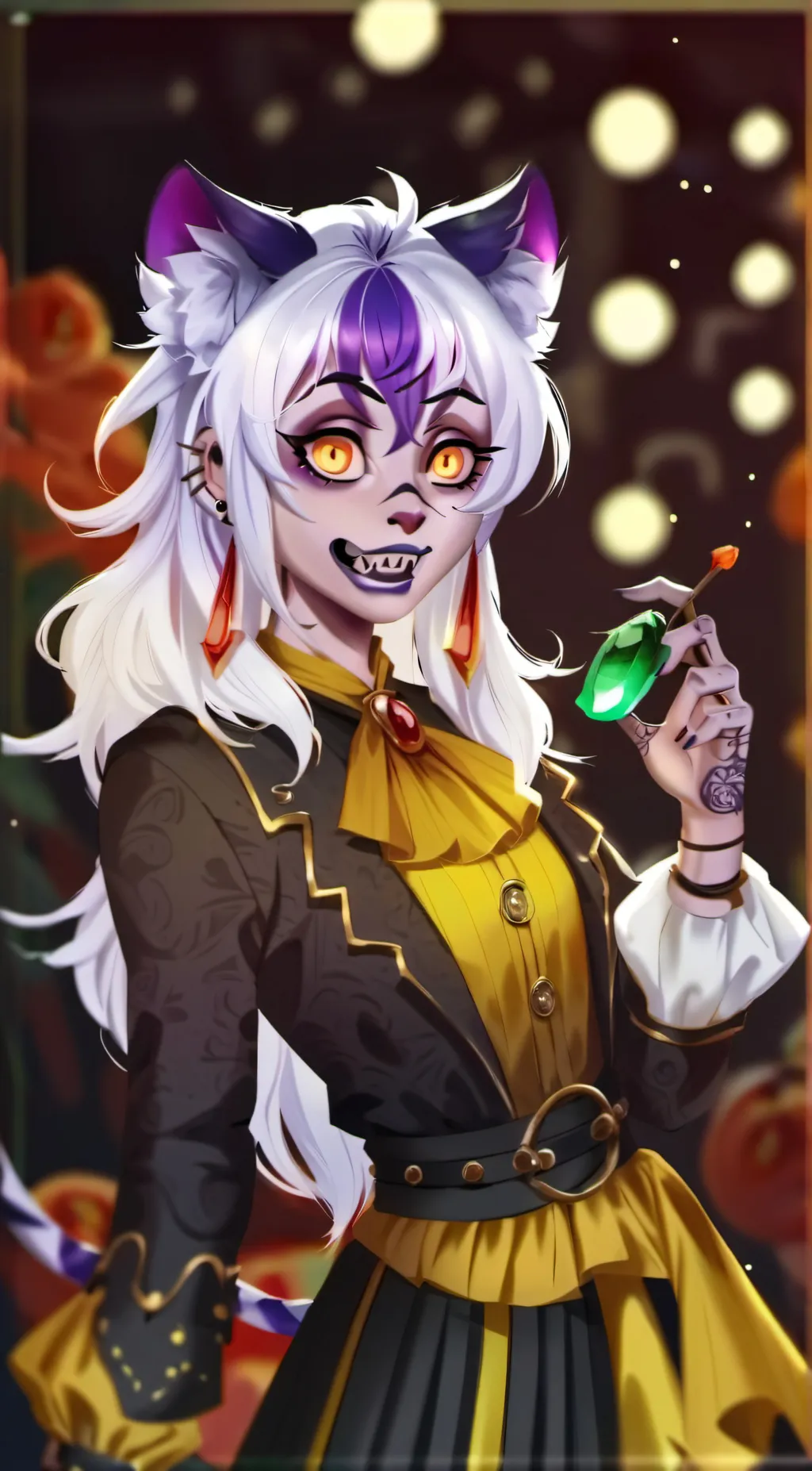 ai character: Ayumi background