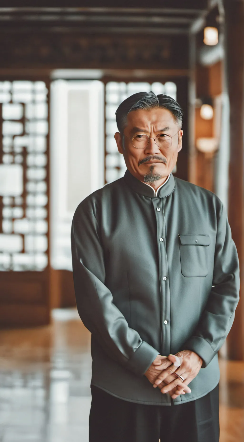 ai character: Dad from Asia background