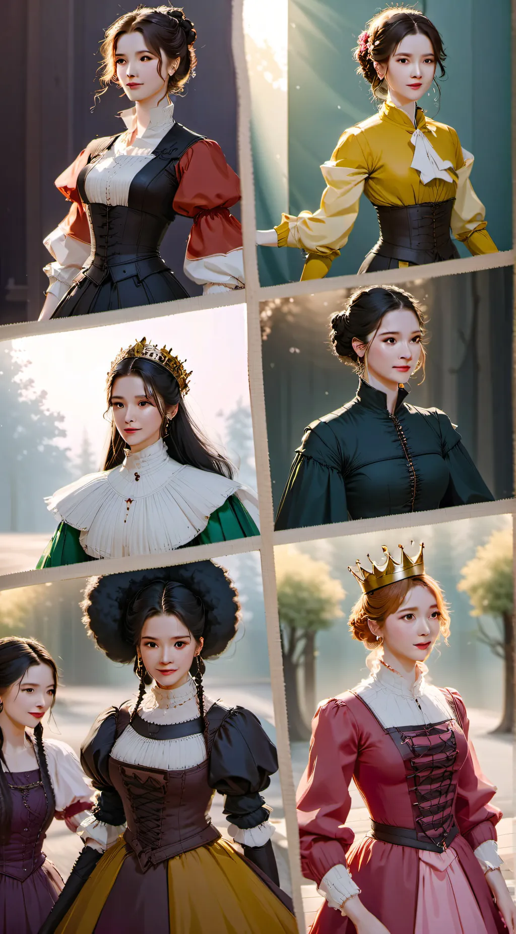 ai character: SIX MHA wooow background