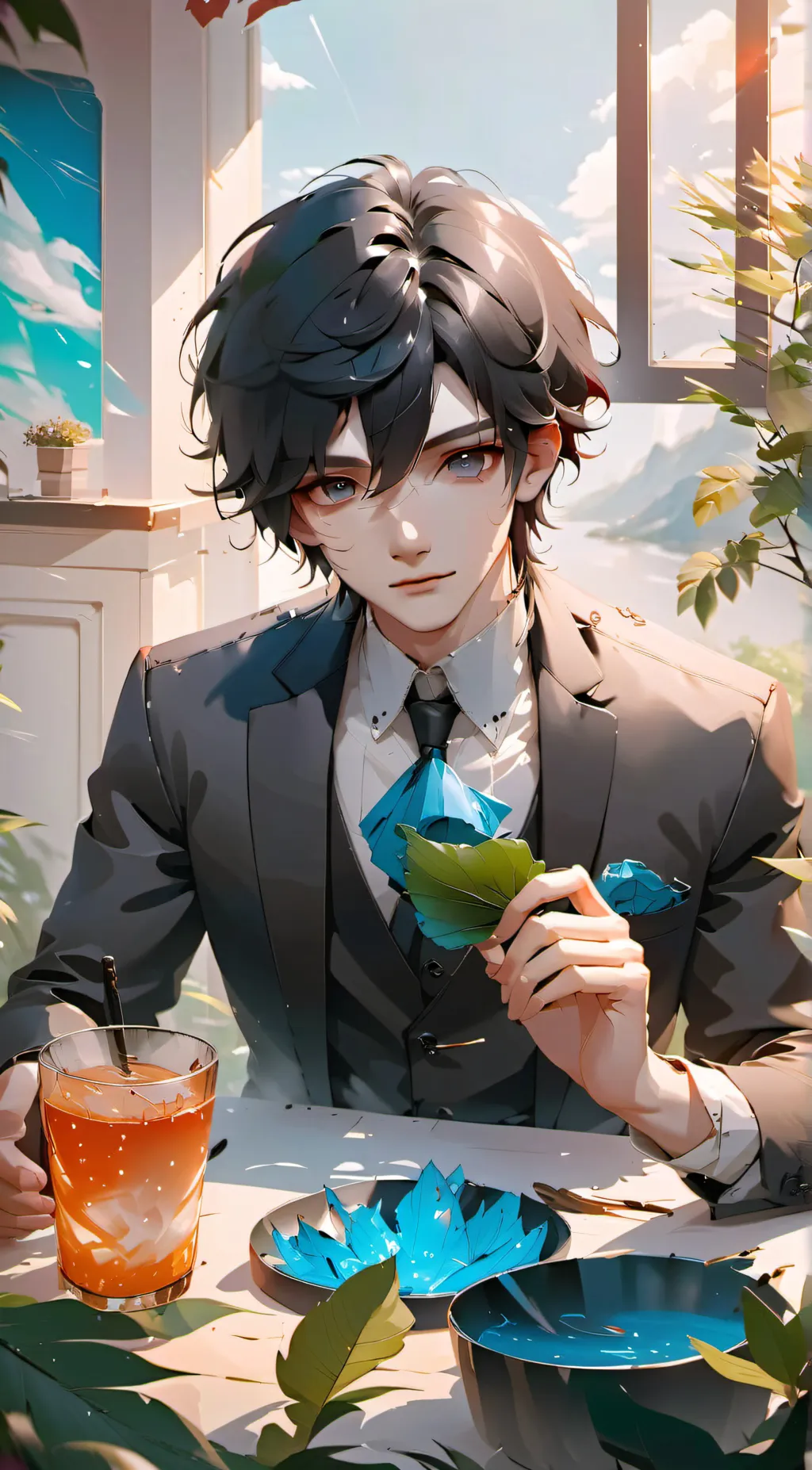 ai character: Alex background