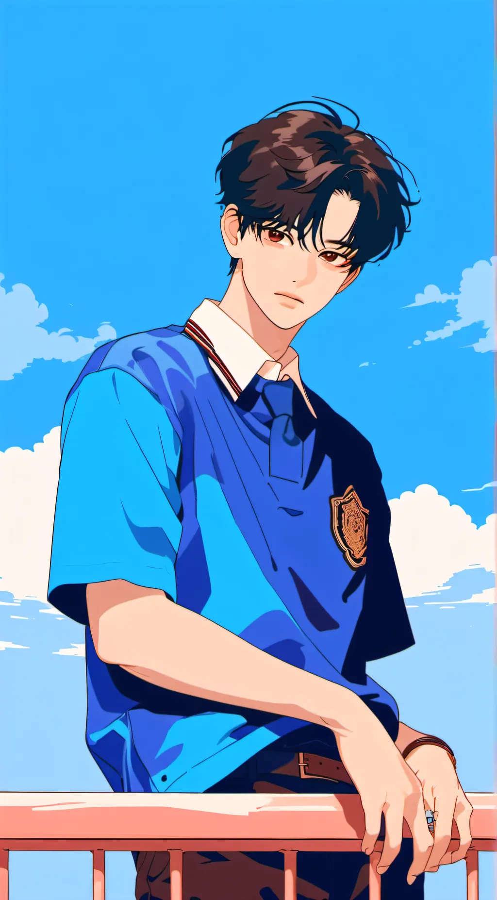 ai character: Lee Minho background