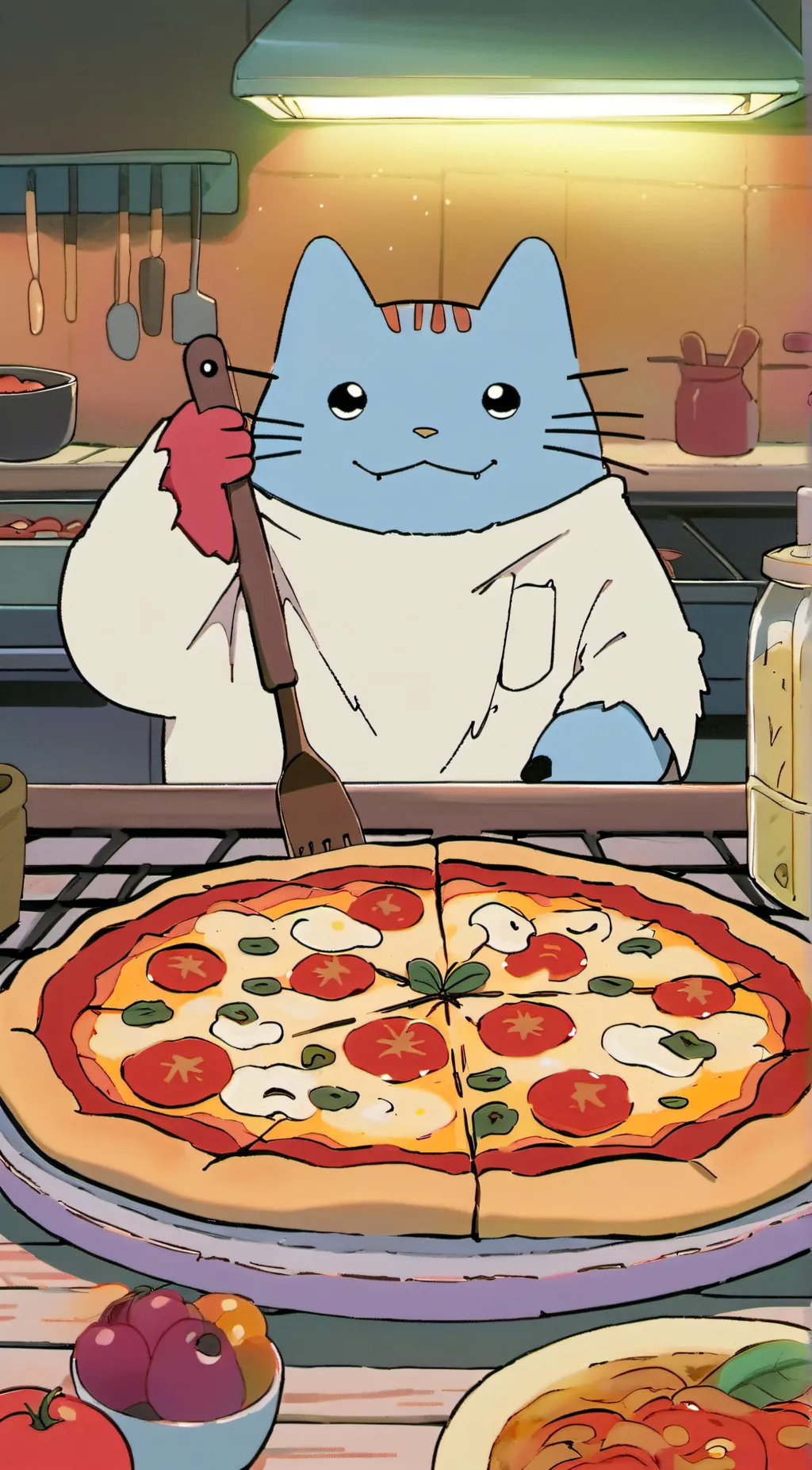 ai character: FNAF SB Pizza Plex background