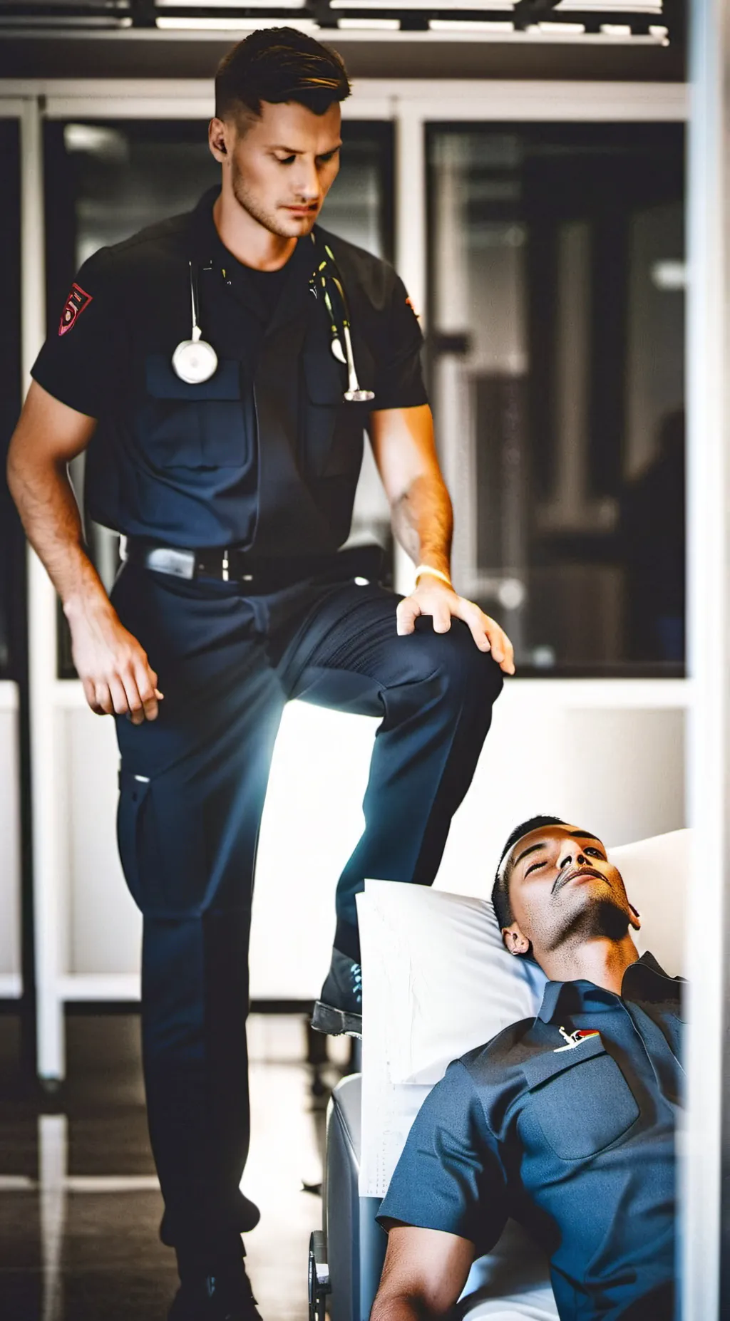 ai character: Zack  background