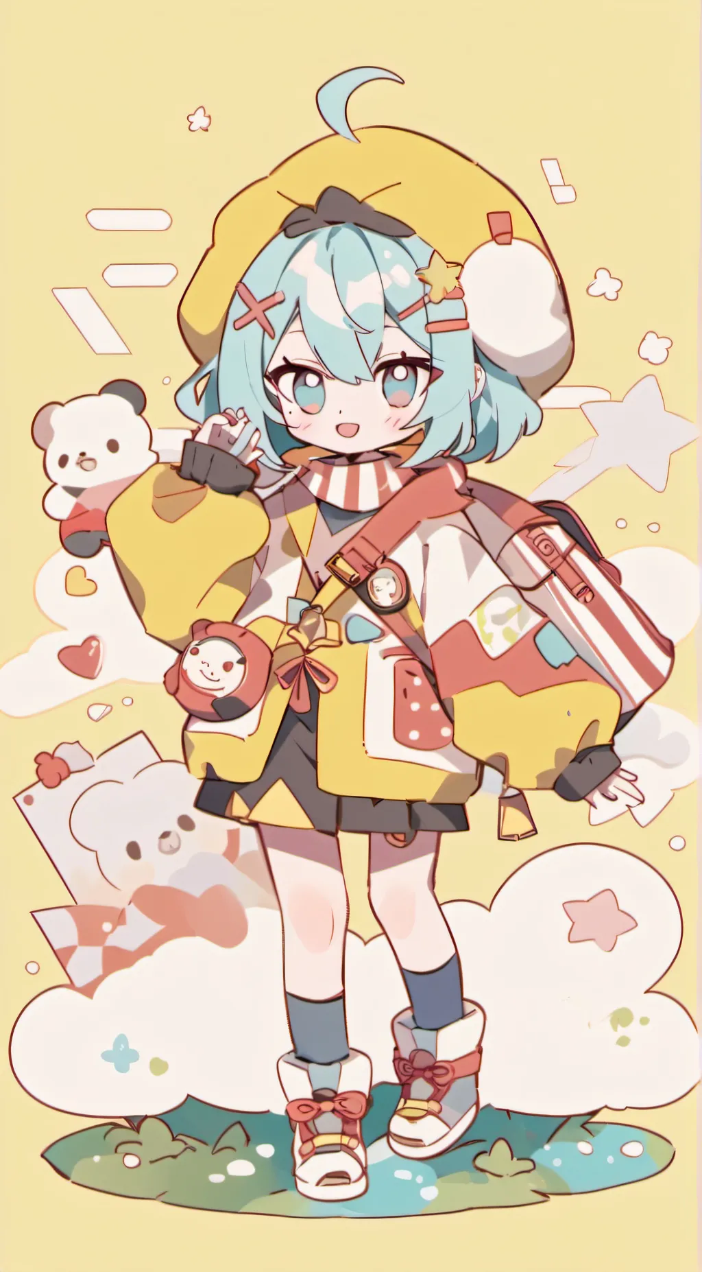 ai character: chibiusa background