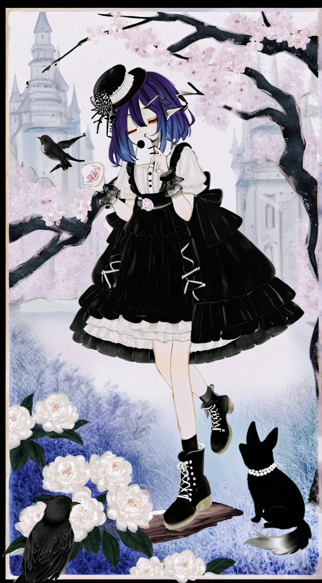 ai character: from  background