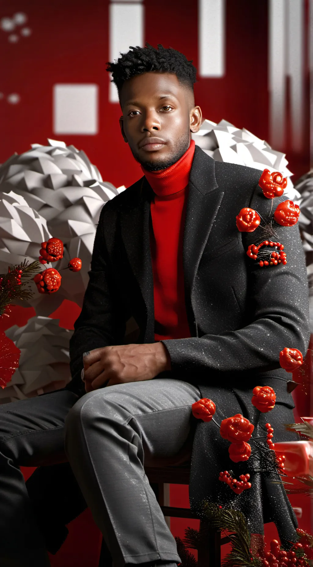 ai character: MR king background