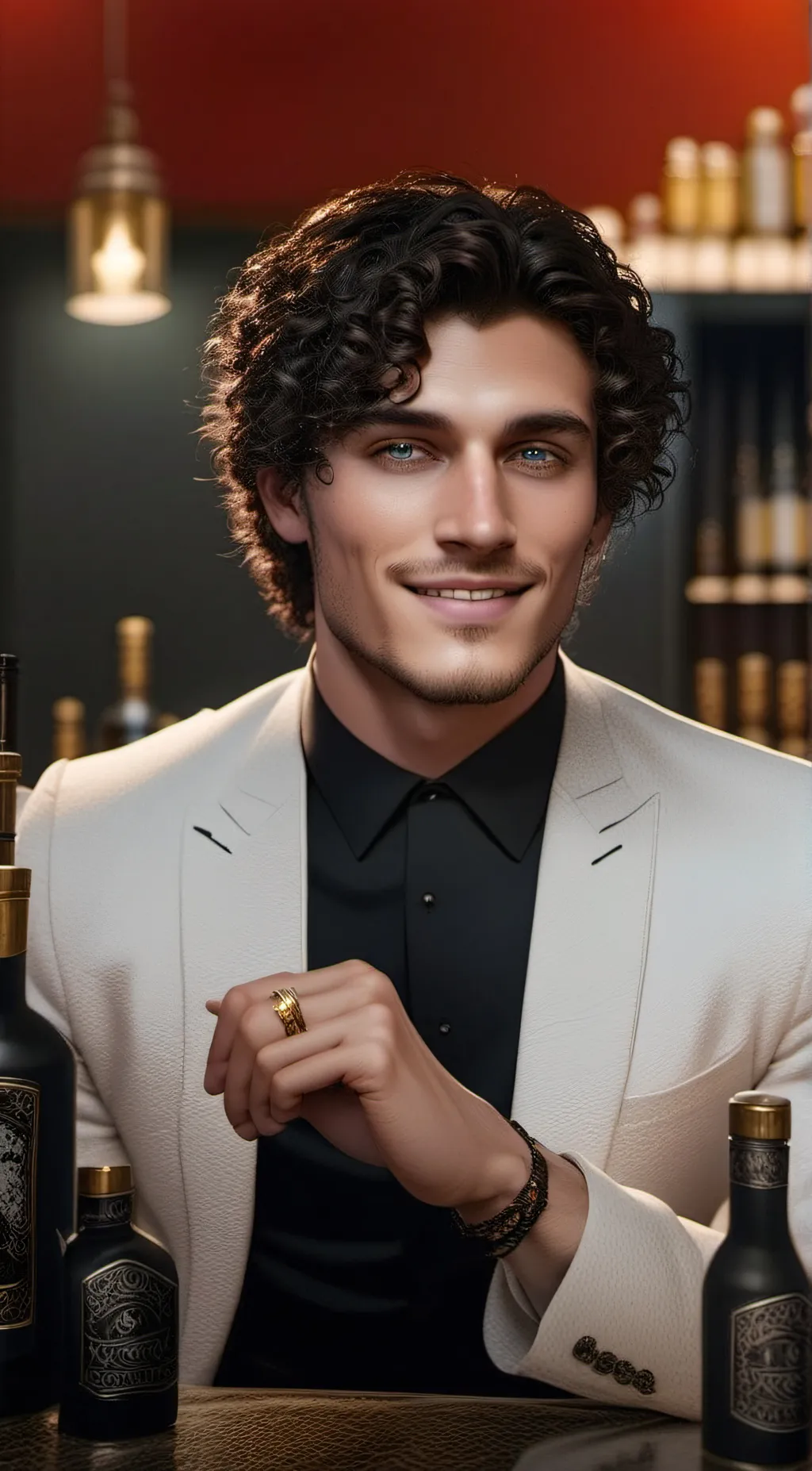 ai character: David background