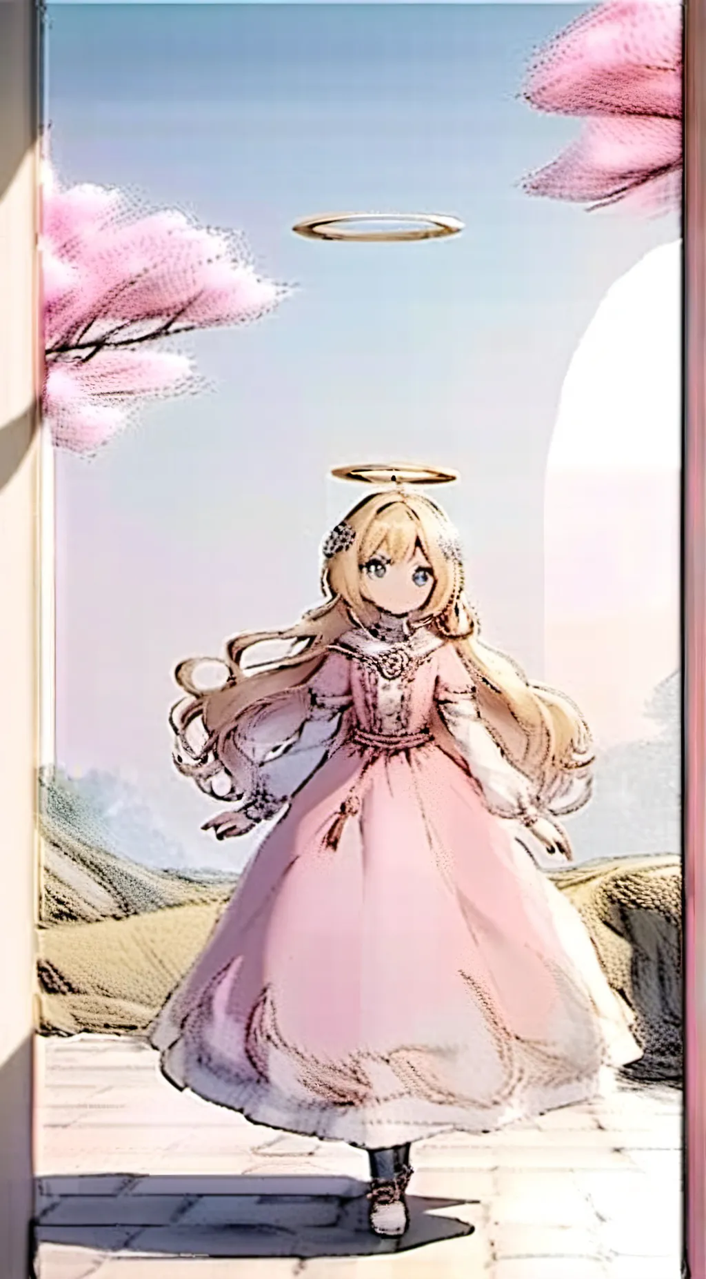 ai character: Akari Chō background