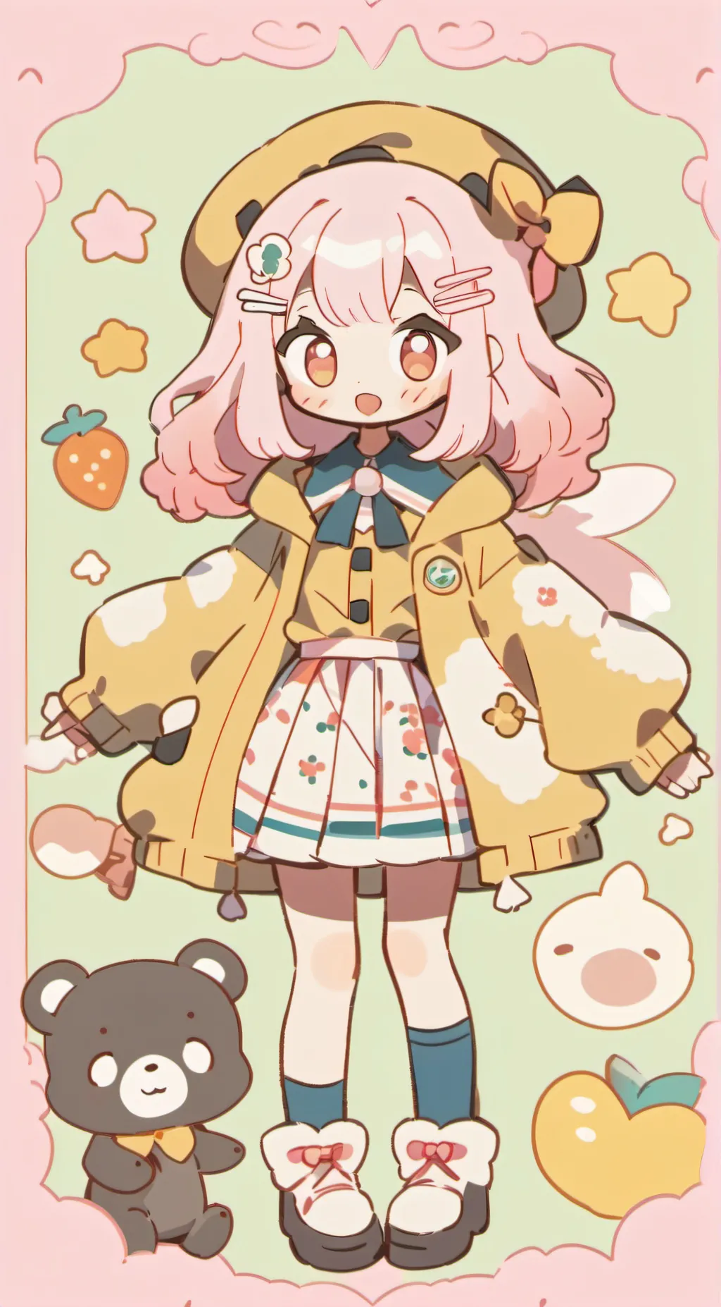 ai character: PrEpPy GiRLs background