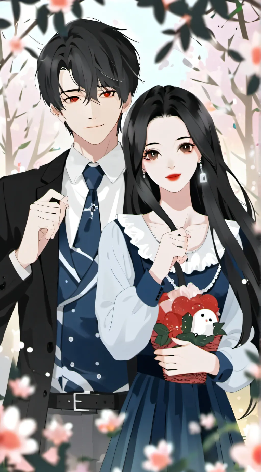 ai character: Ryan & Lilly  background