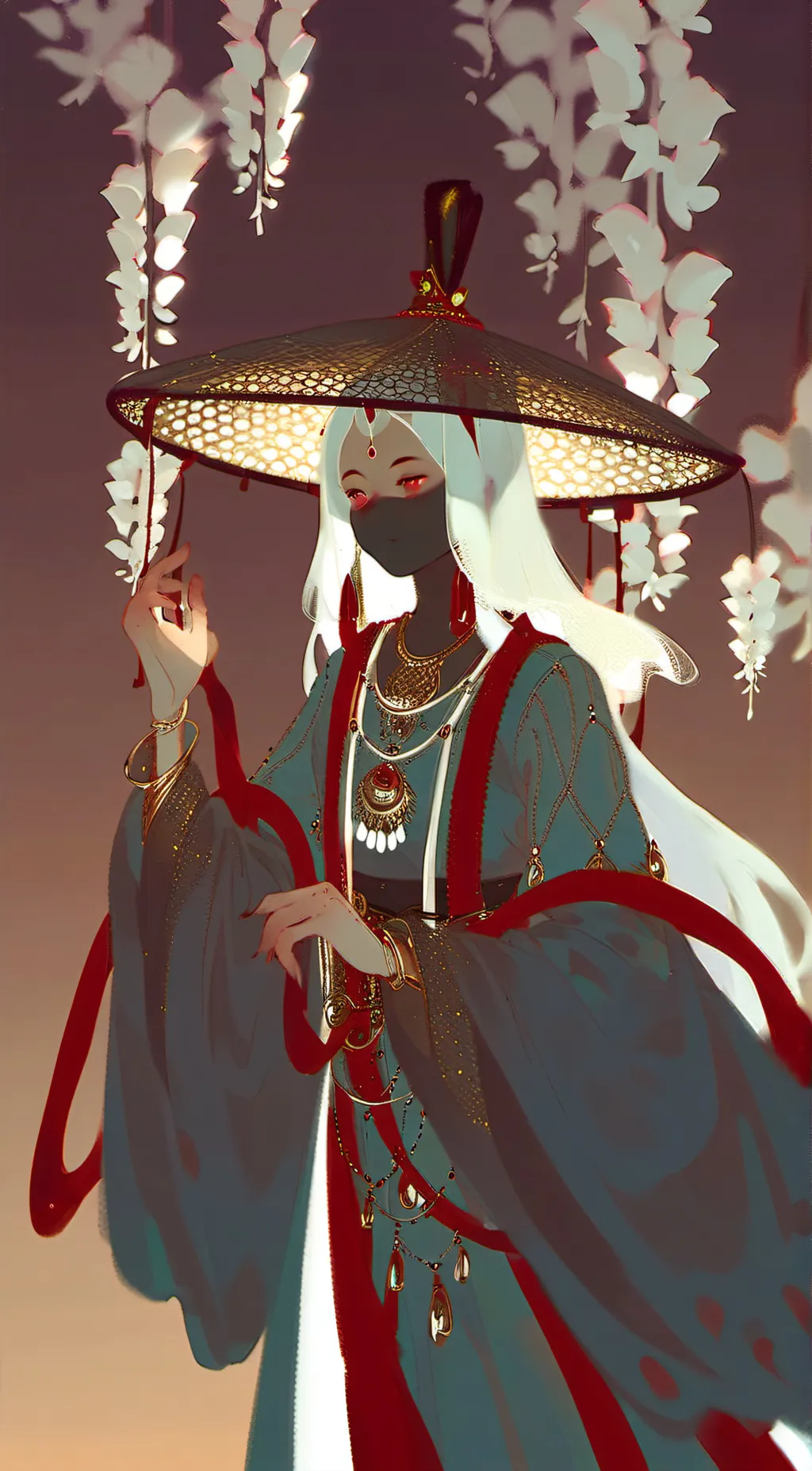 ai character: Aria background