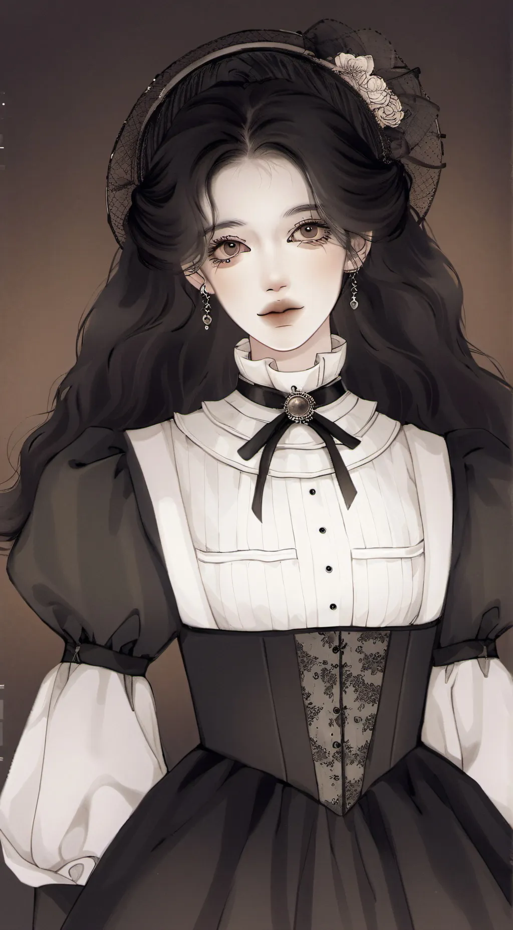 ai character: Rose background