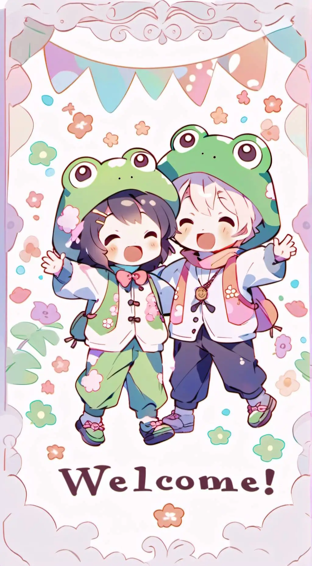 ai character: Random  background