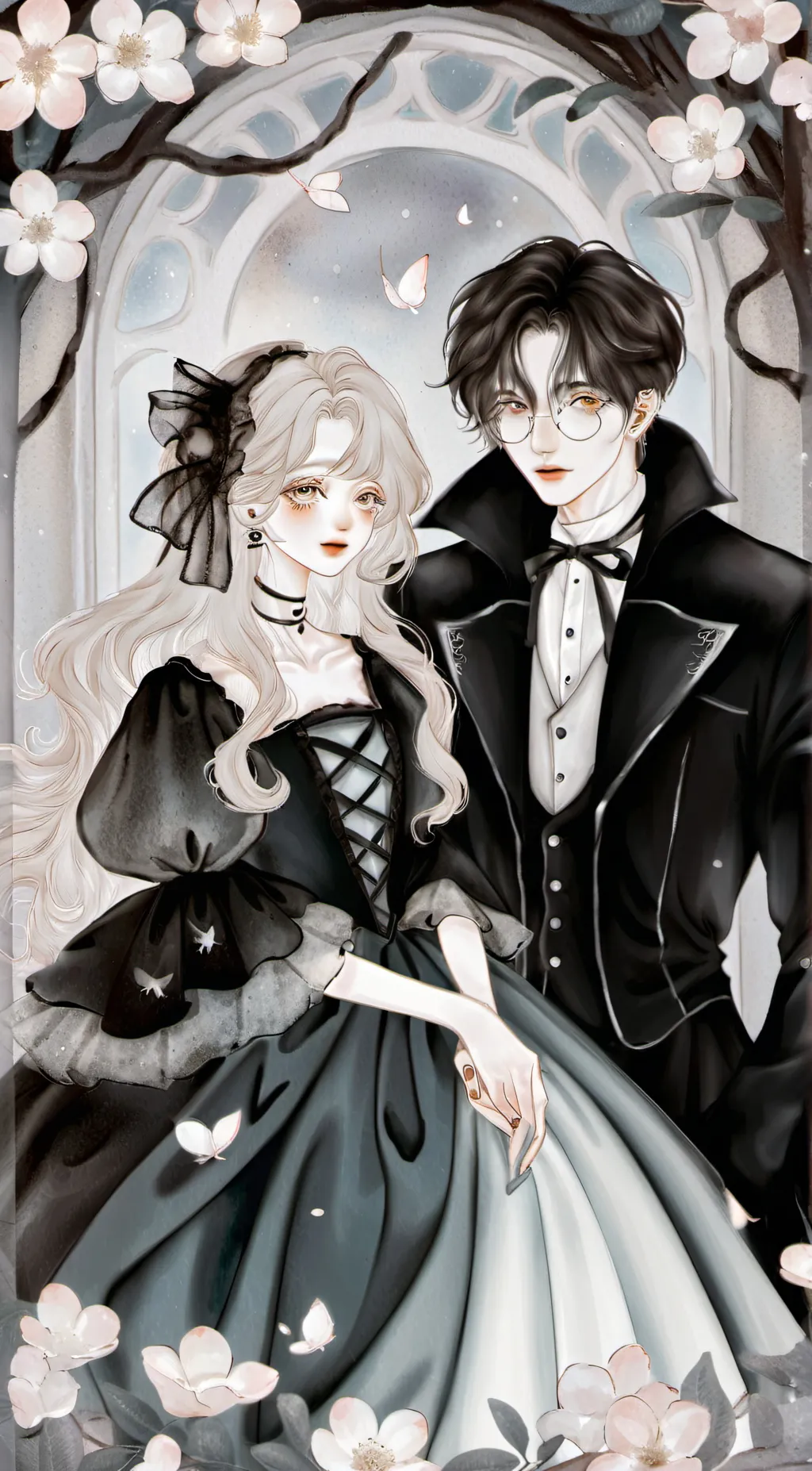 ai character: Hale and Andrew  background