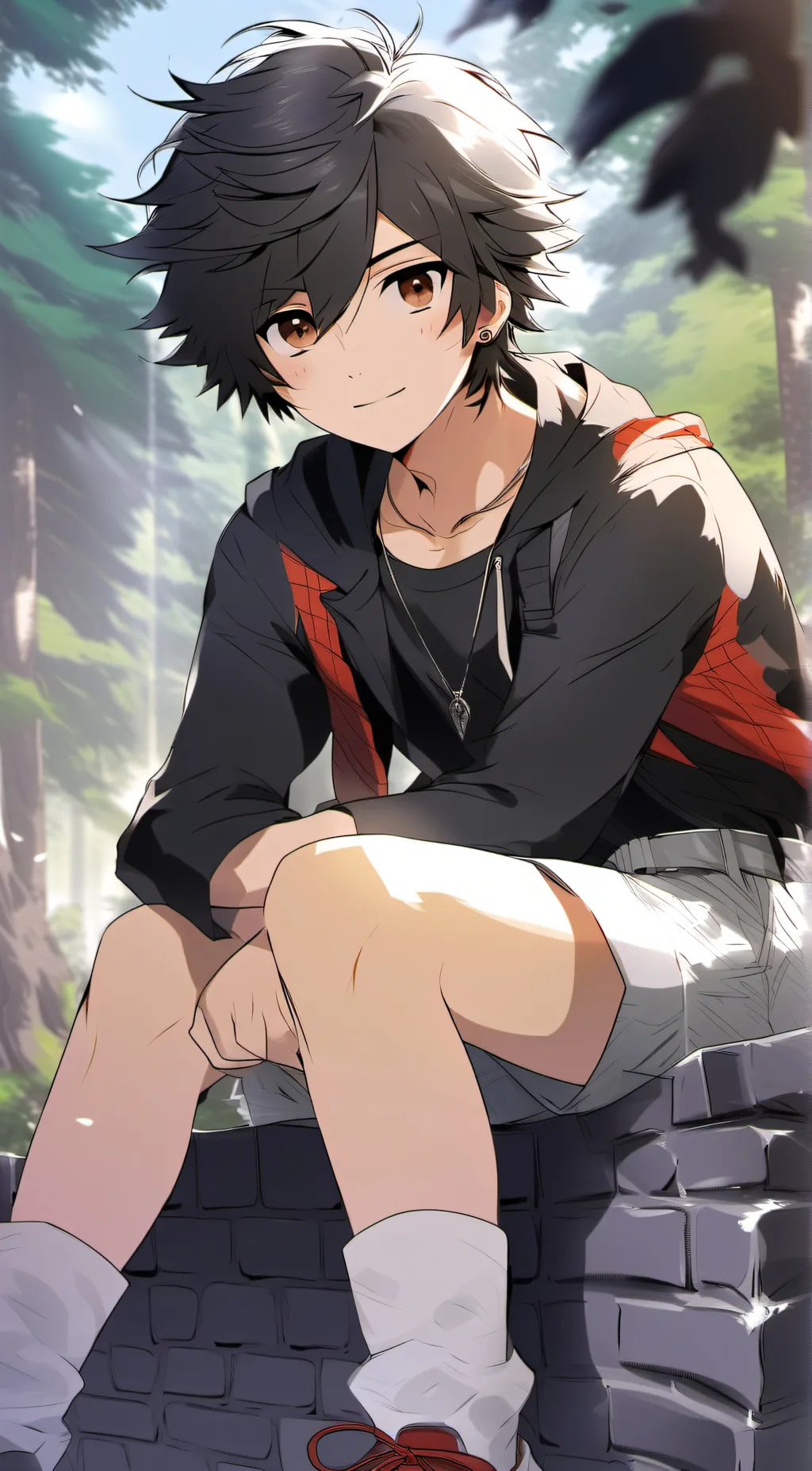 ai character: Oli  background