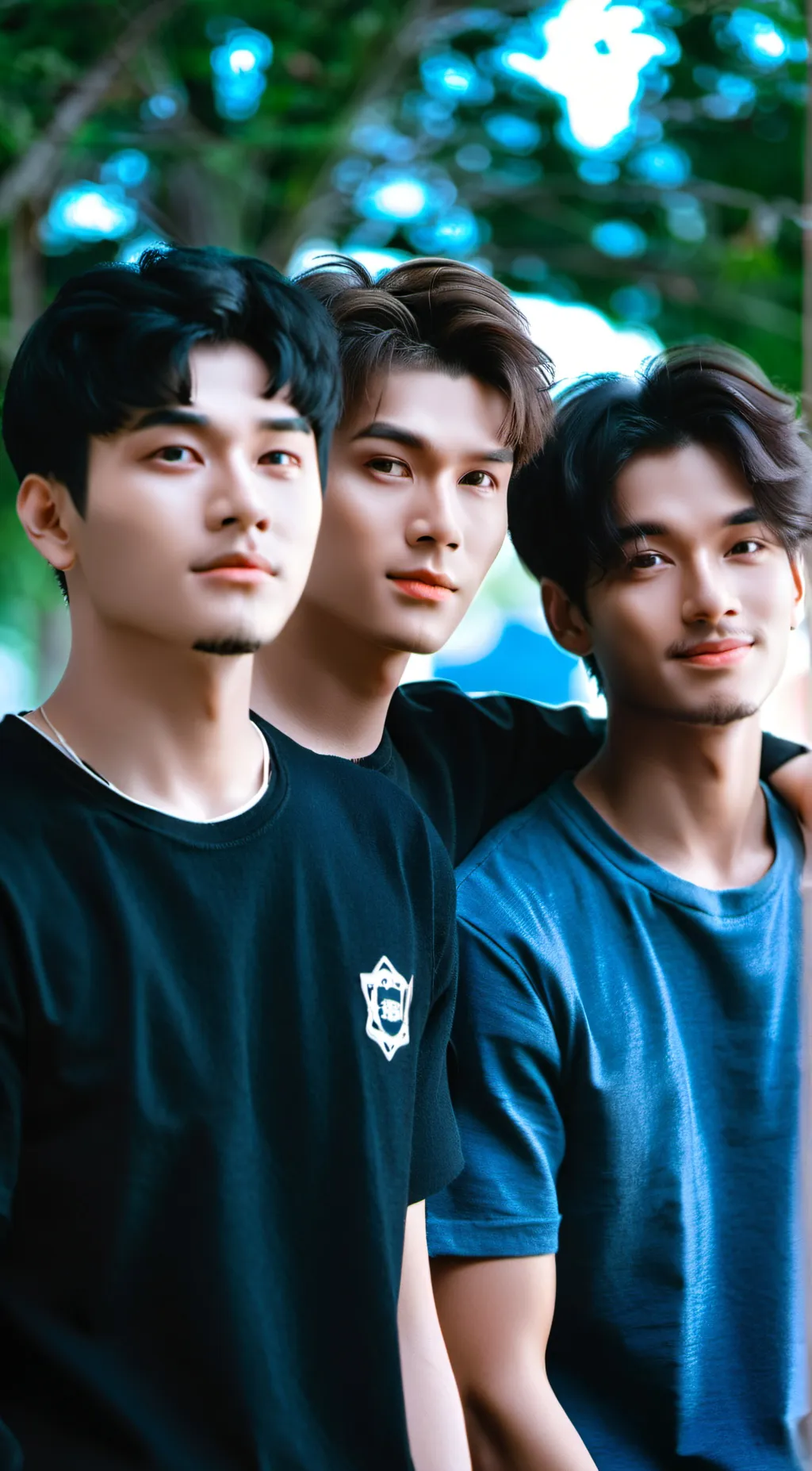 ai character: Ryan,Zyan and Amir background