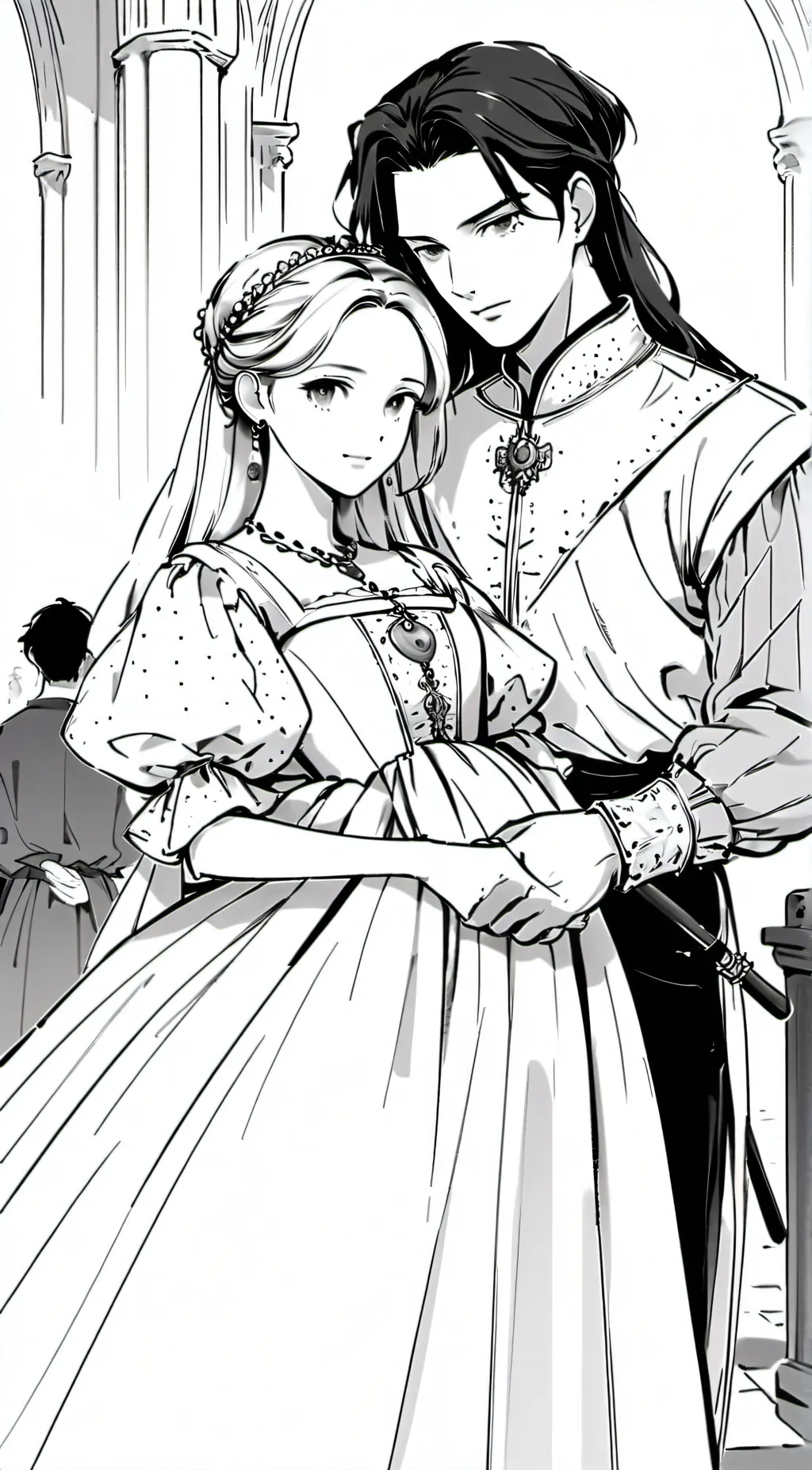 ai character: Aria background