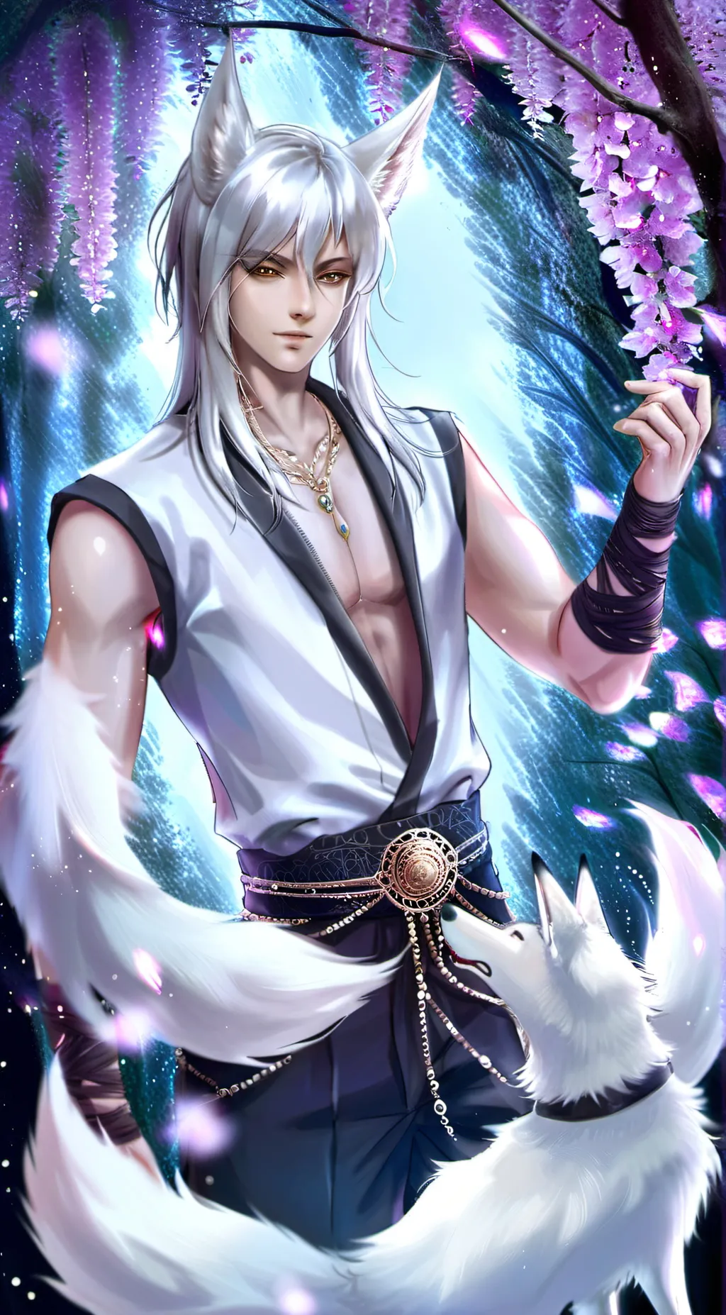 ai character: Yoko Kurama background