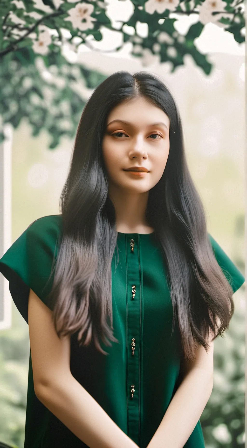 ai character: Naomi  background