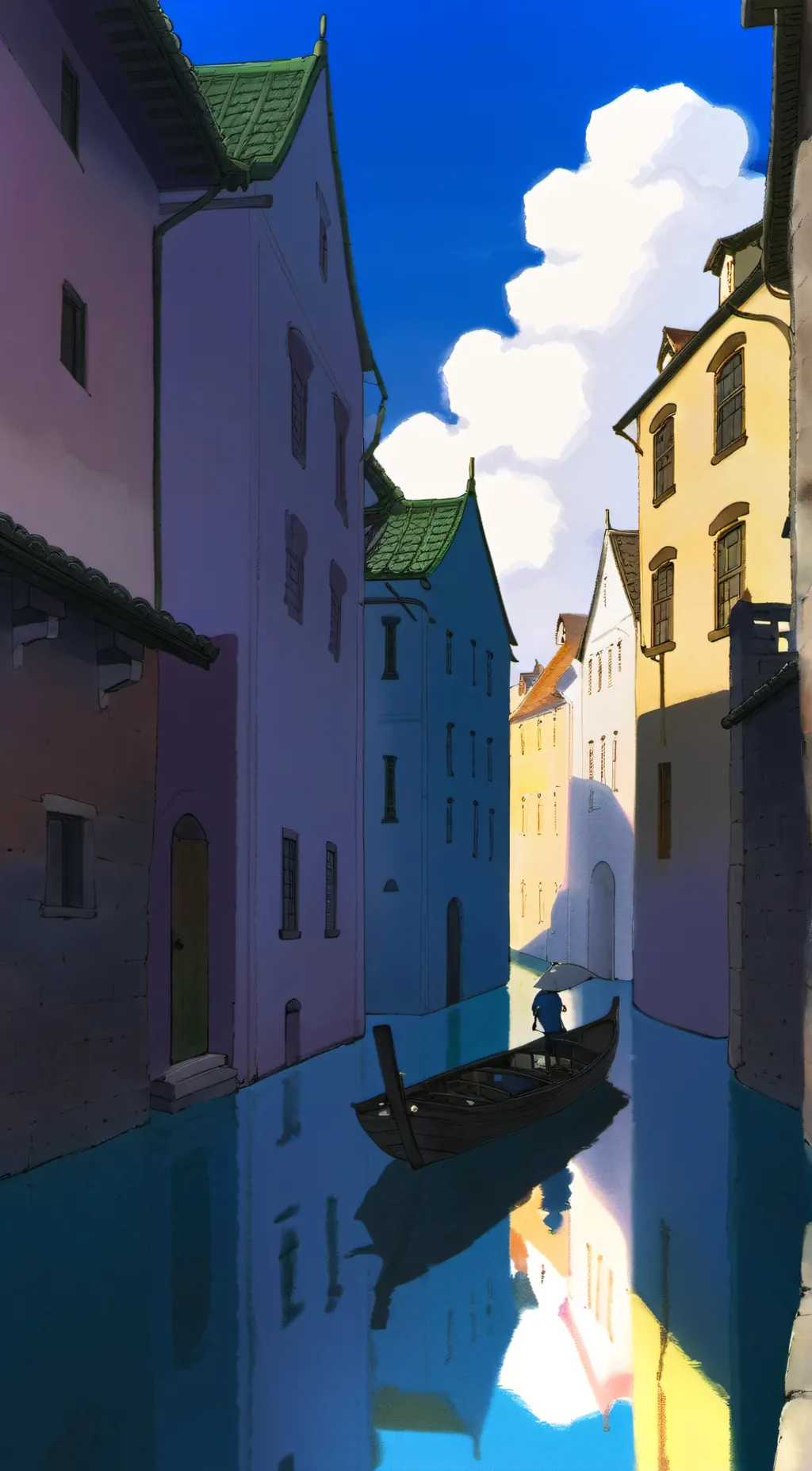 ai character: A-35 nightmares background