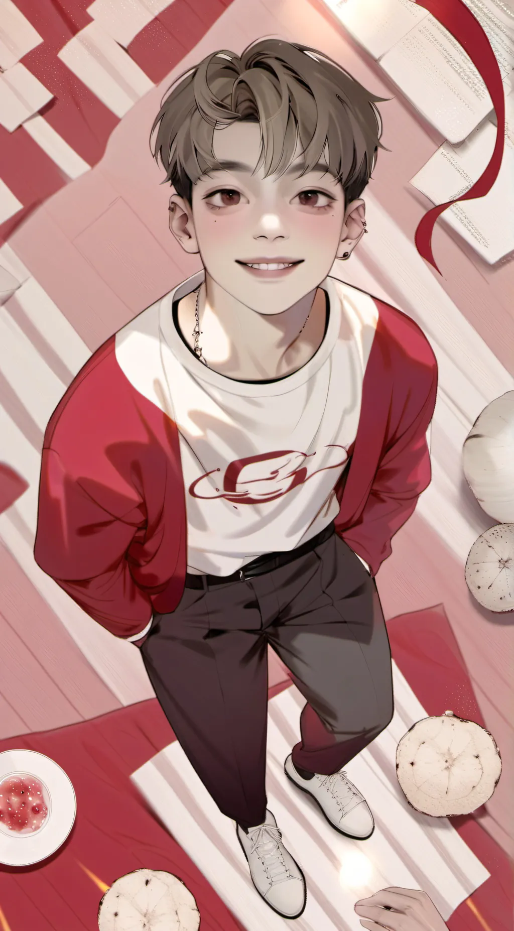 ai character: Leo background